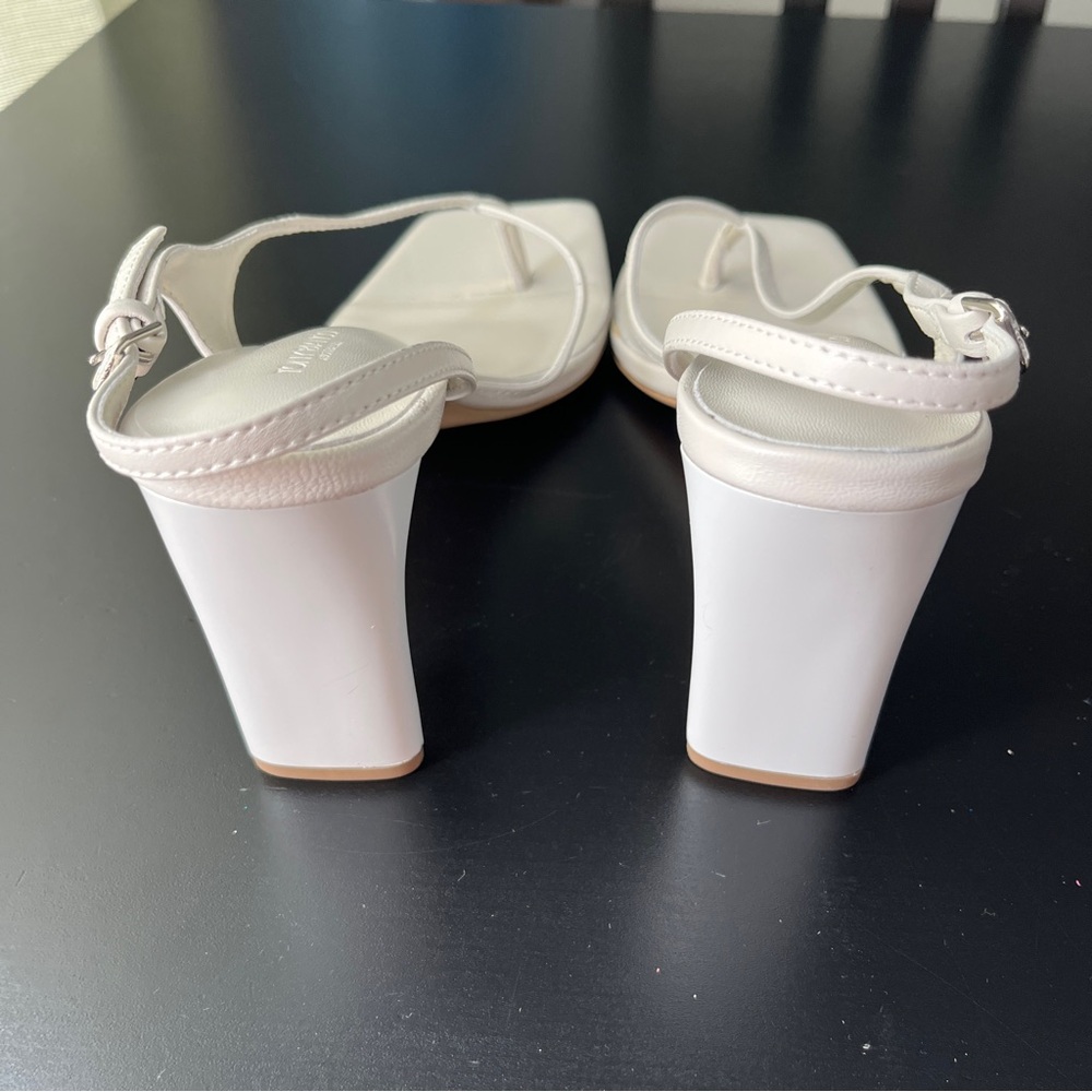 Tony Bianco White Heel Sandals - Picture 4 of 6